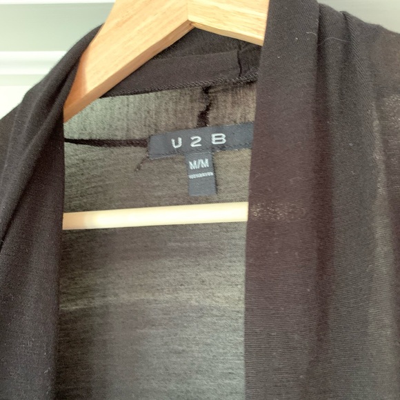 Sheer Rayon Cardigan (US M) - Picture 3 of 5